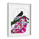 El cuervo y la luna llena V - Nicholas | Cuadro decorativo de Canvas Lab