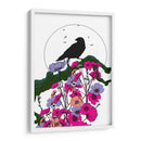 El cuervo y la luna llena V - Nicholas | Cuadro decorativo de Canvas Lab