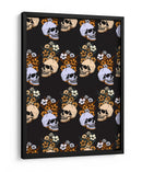 Calaveras y flores - Nicholas | Cuadro decorativo de Canvas Lab