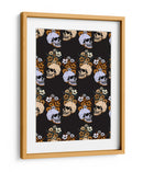 Calaveras y flores - Nicholas | Cuadro decorativo de Canvas Lab