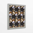 Calaveras y flores - Nicholas | Cuadro decorativo de Canvas Lab