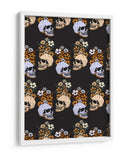 Calaveras y flores - Nicholas | Cuadro decorativo de Canvas Lab