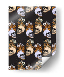 Calaveras y flores - Nicholas | Cuadro decorativo de Canvas Lab