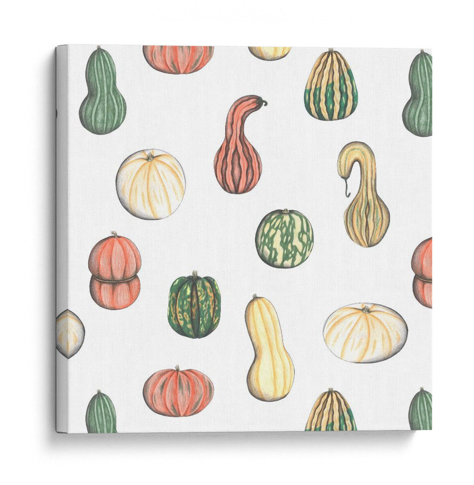Mosaico de calabaza - Cecilia Battaini | Cuadro decorativo de Canvas Lab