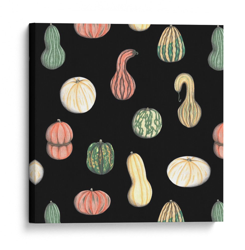 Calabazas vibrantes - Cecilia Battaini | Cuadro decorativo de Canvas Lab