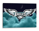 Philadelphia Eagles on the clouds | Cuadro decorativo de Canvas Lab