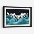 Philadelphia Eagles on the clouds | Cuadro decorativo de Canvas Lab