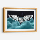 Philadelphia Eagles on the clouds | Cuadro decorativo de Canvas Lab