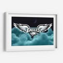 Philadelphia Eagles on the clouds | Cuadro decorativo de Canvas Lab