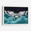 Philadelphia Eagles on the clouds | Cuadro decorativo de Canvas Lab