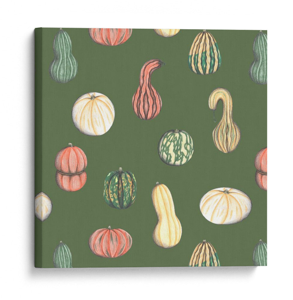 Calabazas en abundancia - Cecilia Battaini | Cuadro decorativo de Canvas Lab