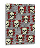 Calavera y rosas vintage - Nicholas | Cuadro decorativo de Canvas Lab