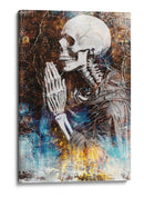 Ilustración de dibujo de calavera divertida 48 - Rafal Kulik | Cuadro decorativo de Canvas Lab