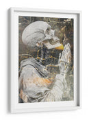 Ilustración de dibujo de calavera divertida n.° 47 - Rafal Kulik | Cuadro decorativo de Canvas Lab