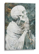 Ilustración de dibujo de calavera divertida n.° 46 - Rafal Kulik | Cuadro decorativo de Canvas Lab