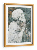 Ilustración de dibujo de calavera divertida n.° 46 - Rafal Kulik | Cuadro decorativo de Canvas Lab