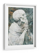 Ilustración de dibujo de calavera divertida n.° 46 - Rafal Kulik | Cuadro decorativo de Canvas Lab