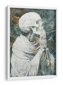 Ilustración de dibujo de calavera divertida n.° 46 - Rafal Kulik | Cuadro decorativo de Canvas Lab