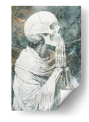 Ilustración de dibujo de calavera divertida n.° 46 - Rafal Kulik | Cuadro decorativo de Canvas Lab