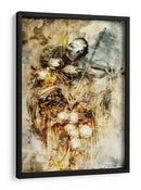 Ilustración de dibujo de calavera divertida 44 - Rafal Kulik | Cuadro decorativo de Canvas Lab