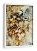 Ilustración de dibujo de calavera divertida 44 - Rafal Kulik | Cuadro decorativo de Canvas Lab