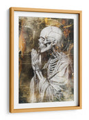 Ilustración de dibujo de calavera divertida 45 - Rafal Kulik | Cuadro decorativo de Canvas Lab