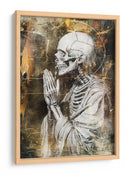 Ilustración de dibujo de calavera divertida 45 - Rafal Kulik | Cuadro decorativo de Canvas Lab