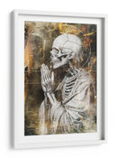 Ilustración de dibujo de calavera divertida 45 - Rafal Kulik | Cuadro decorativo de Canvas Lab