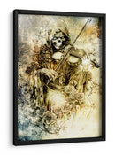 Ilustración de dibujo de calavera divertida 42 - Rafal Kulik | Cuadro decorativo de Canvas Lab