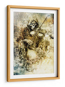 Ilustración de dibujo de calavera divertida 42 - Rafal Kulik | Cuadro decorativo de Canvas Lab