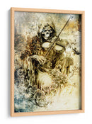 Ilustración de dibujo de calavera divertida 42 - Rafal Kulik | Cuadro decorativo de Canvas Lab