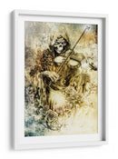 Ilustración de dibujo de calavera divertida 42 - Rafal Kulik | Cuadro decorativo de Canvas Lab