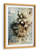 Ilustración de dibujo de calavera divertida n.° 43 - Rafal Kulik | Cuadro decorativo de Canvas Lab