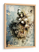 Ilustración de dibujo de calavera divertida n.° 43 - Rafal Kulik | Cuadro decorativo de Canvas Lab