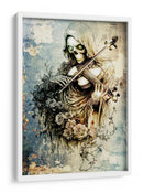 Ilustración de dibujo de calavera divertida n.° 43 - Rafal Kulik | Cuadro decorativo de Canvas Lab