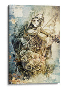 Ilustración 41 de un dibujo divertido de una calavera - Rafal Kulik | Cuadro decorativo de Canvas Lab