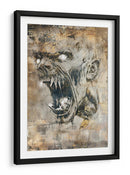 Ilustración de dibujo de calavera divertida 40 - Rafal Kulik | Cuadro decorativo de Canvas Lab