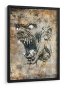 Ilustración de dibujo de calavera divertida 40 - Rafal Kulik | Cuadro decorativo de Canvas Lab