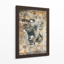 Ilustración de dibujo de calavera divertida 40 - Rafal Kulik | Cuadro decorativo de Canvas Lab