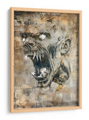 Ilustración de dibujo de calavera divertida 40 - Rafal Kulik | Cuadro decorativo de Canvas Lab