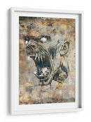 Ilustración de dibujo de calavera divertida 40 - Rafal Kulik | Cuadro decorativo de Canvas Lab