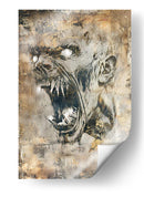 Ilustración de dibujo de calavera divertida 40 - Rafal Kulik | Cuadro decorativo de Canvas Lab