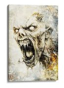 Ilustración 39 de un dibujo divertido de una calavera - Rafal Kulik | Cuadro decorativo de Canvas Lab