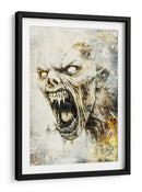 Ilustración 39 de un dibujo divertido de una calavera - Rafal Kulik | Cuadro decorativo de Canvas Lab