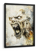 Ilustración 39 de un dibujo divertido de una calavera - Rafal Kulik | Cuadro decorativo de Canvas Lab