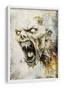 Ilustración 39 de un dibujo divertido de una calavera - Rafal Kulik | Cuadro decorativo de Canvas Lab