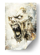 Ilustración 39 de un dibujo divertido de una calavera - Rafal Kulik | Cuadro decorativo de Canvas Lab