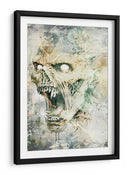 Ilustración 38 de un dibujo divertido de una calavera - Rafal Kulik | Cuadro decorativo de Canvas Lab