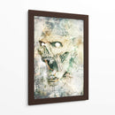 Ilustración 38 de un dibujo divertido de una calavera - Rafal Kulik | Cuadro decorativo de Canvas Lab