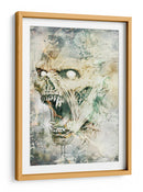 Ilustración 38 de un dibujo divertido de una calavera - Rafal Kulik | Cuadro decorativo de Canvas Lab